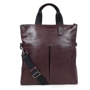 Coach Foldover Leather Bag